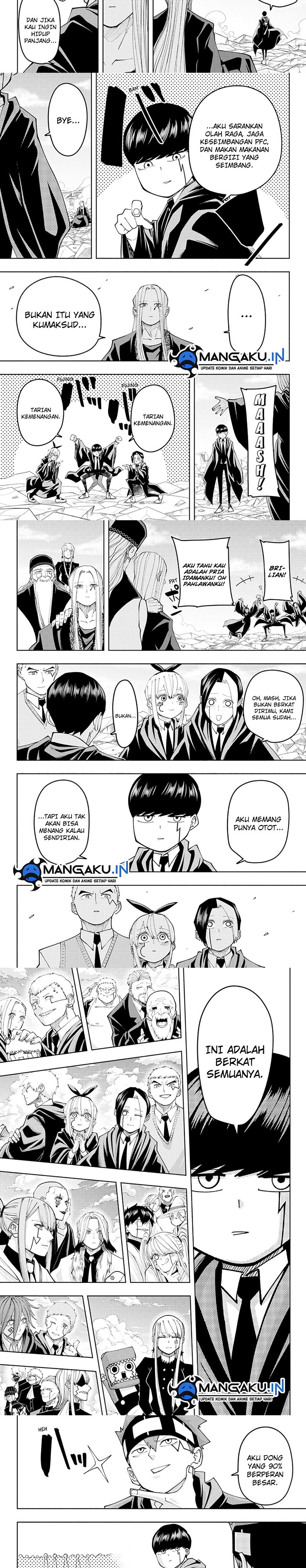 Mashle – Magic and Muscles Chapter 161 Bahasa Indonesia