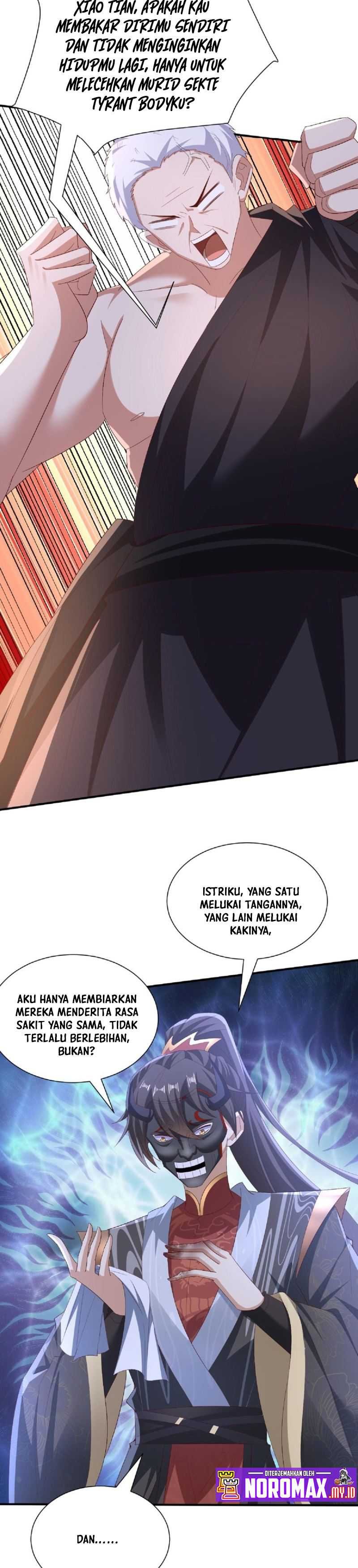 It’s Over! The Queen’s Soft Rice Husband is Actually Invincible Chapter 130 Bahasa Indonesia