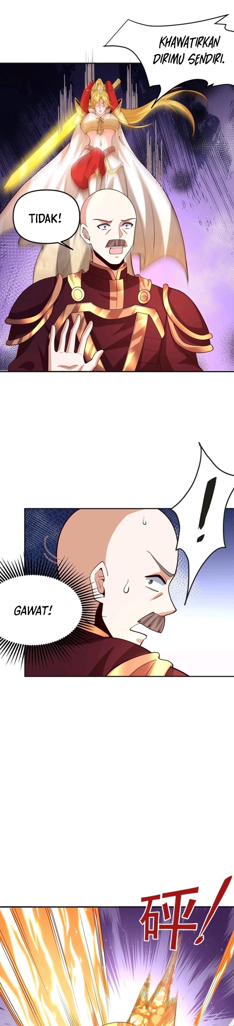 It’s Over! The Queen’s Soft Rice Husband is Actually Invincible Chapter 178 Bahasa Indonesia