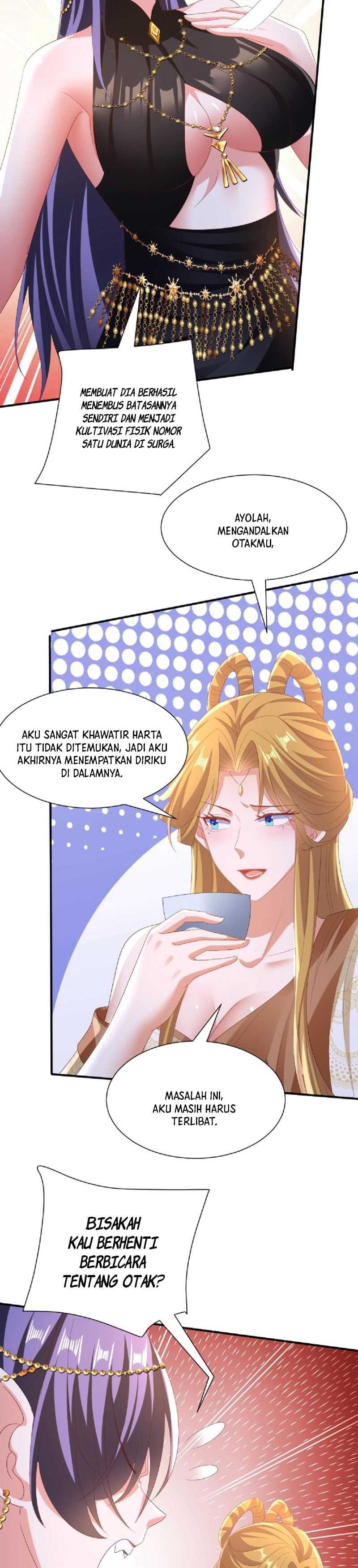 It’s Over! The Queen’s Soft Rice Husband is Actually Invincible Chapter 145 Bahasa Indonesia
