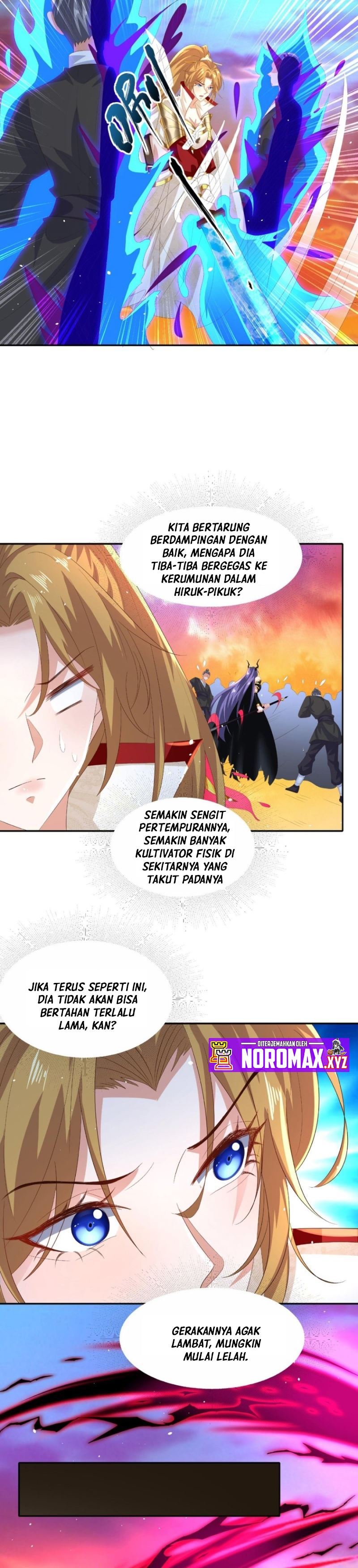 It’s Over! The Queen’s Soft Rice Husband is Actually Invincible Chapter 125 Bahasa Indonesia