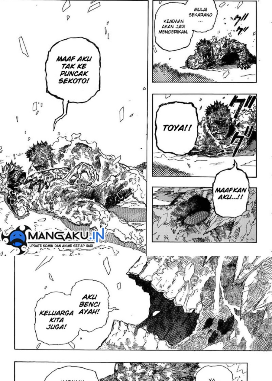 Boku no Hero Academia Chapter 390 Bahasa Indonesia