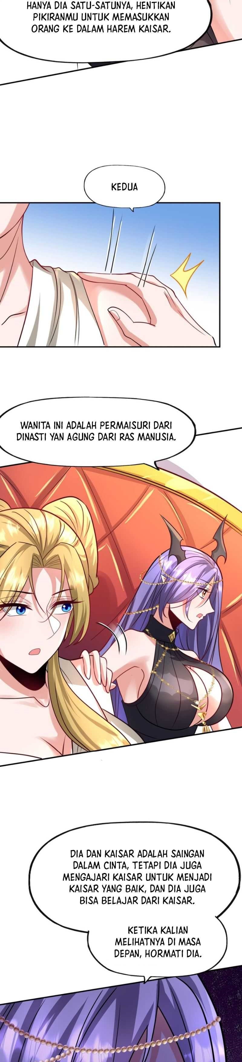 It’s Over! The Queen’s Soft Rice Husband is Actually Invincible Chapter 152 Bahasa Indonesia