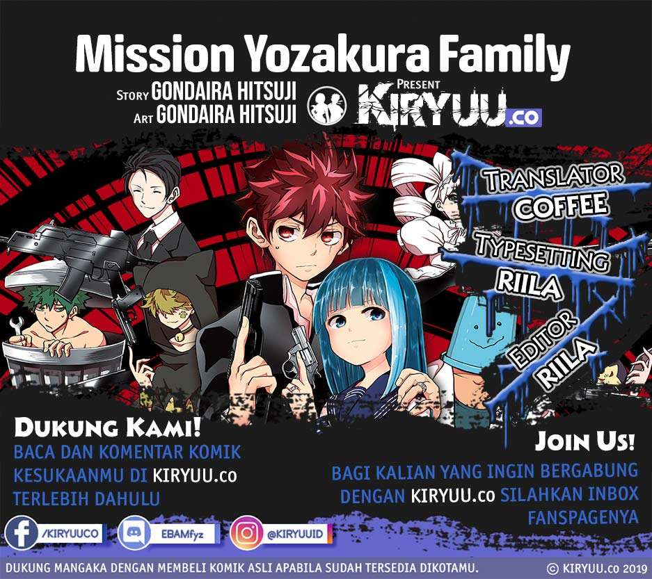 Mission: Yozakura Family Chapter 28 Bahasa Indonesia