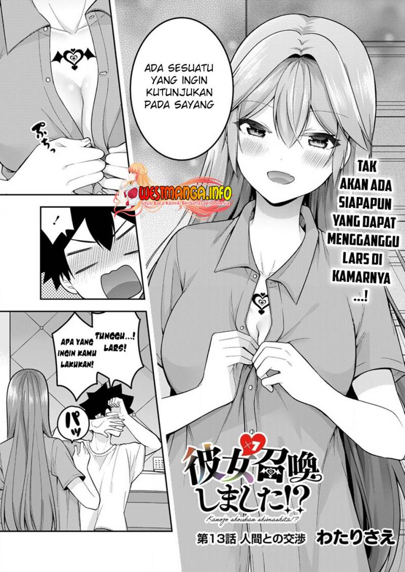 Kanojo Shoukan Shimashita!? Chapter 13 Bahasa Indonesia