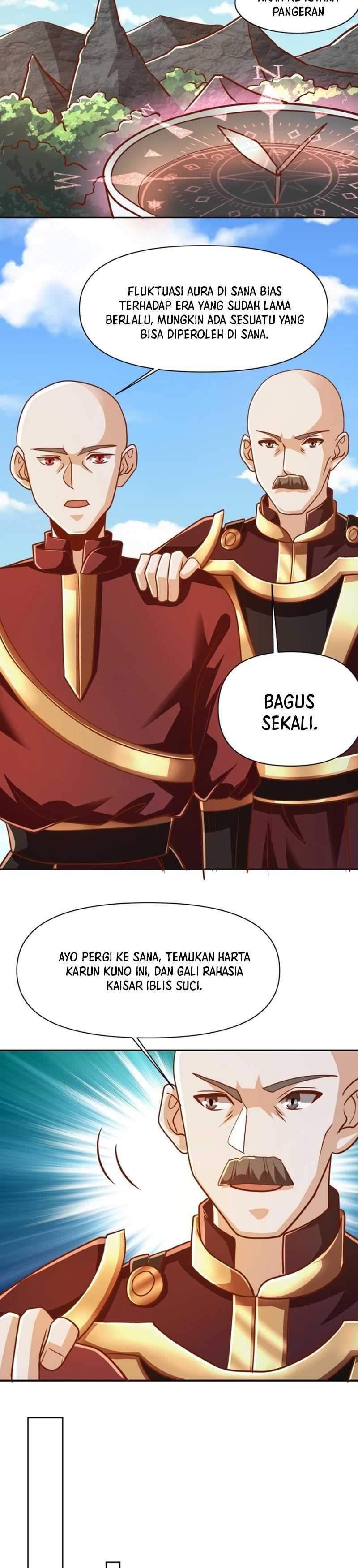 It’s Over! The Queen’s Soft Rice Husband is Actually Invincible Chapter 174 Bahasa Indonesia