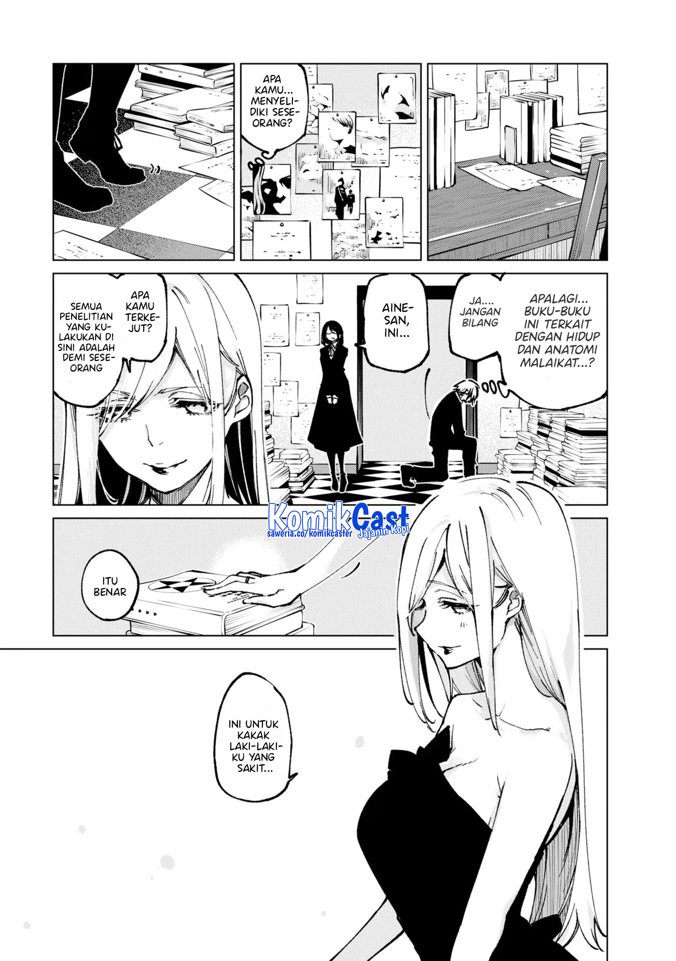 Oroka na Tenshi wa Akuma to Odoru Chapter 67 Bahasa Indonesia