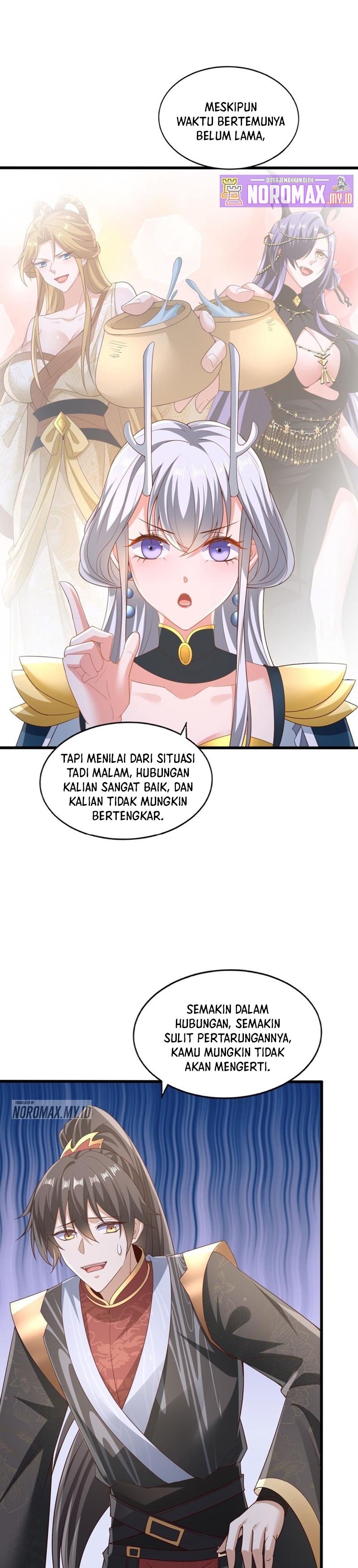 It’s Over! The Queen’s Soft Rice Husband is Actually Invincible Chapter 162 Bahasa Indonesia