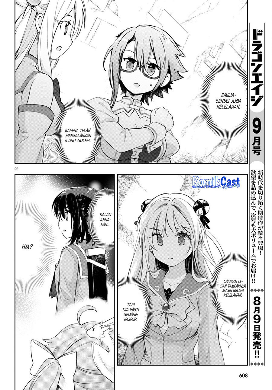 Kenshi o Mezashite Nyugaku Shitanoni Maho Tekisei 9999 Nandesukedo!? Chapter 65 Bahasa Indonesia