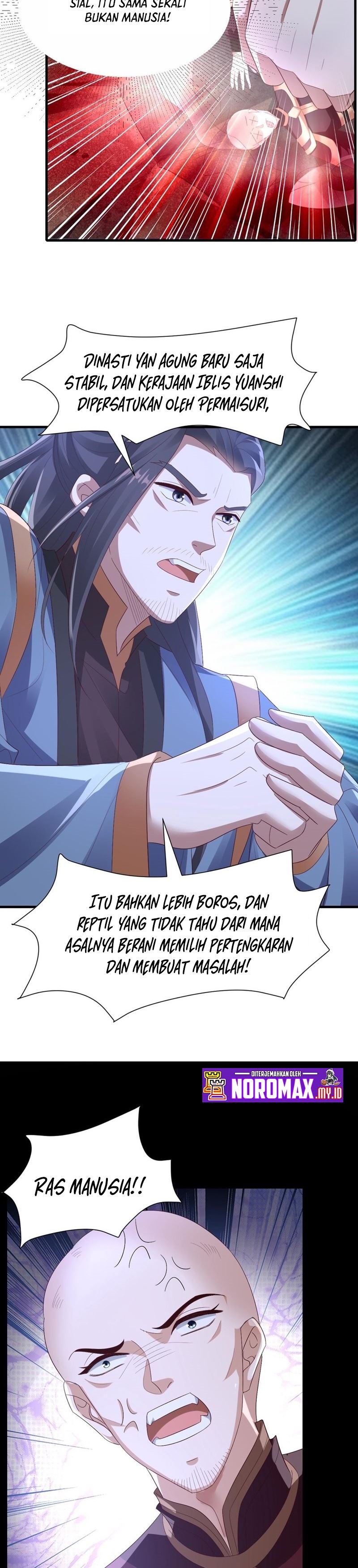 It’s Over! The Queen’s Soft Rice Husband is Actually Invincible Chapter 164 Bahasa Indonesia