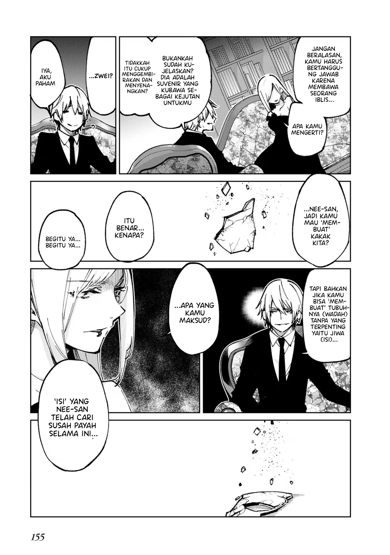 Oroka na Tenshi wa Akuma to Odoru Chapter 67 Bahasa Indonesia