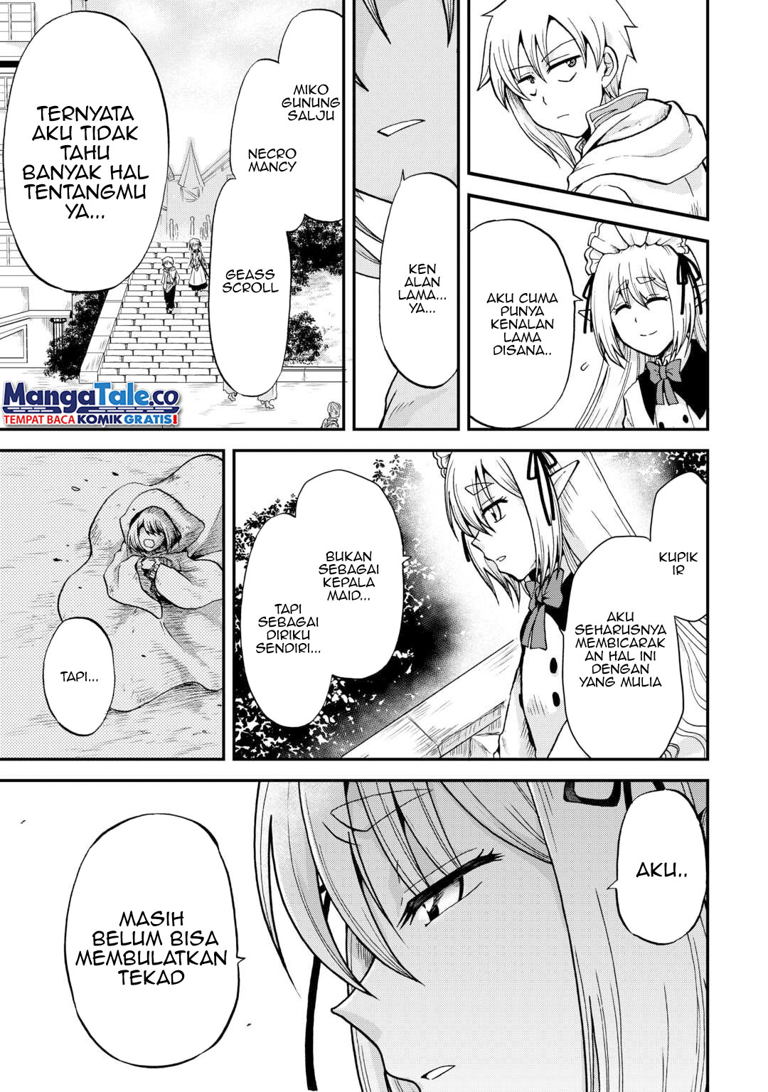 Zensei wa Ken Mikado. Konjou Kuzu Ouji Chapter 34 Bahasa Indonesia