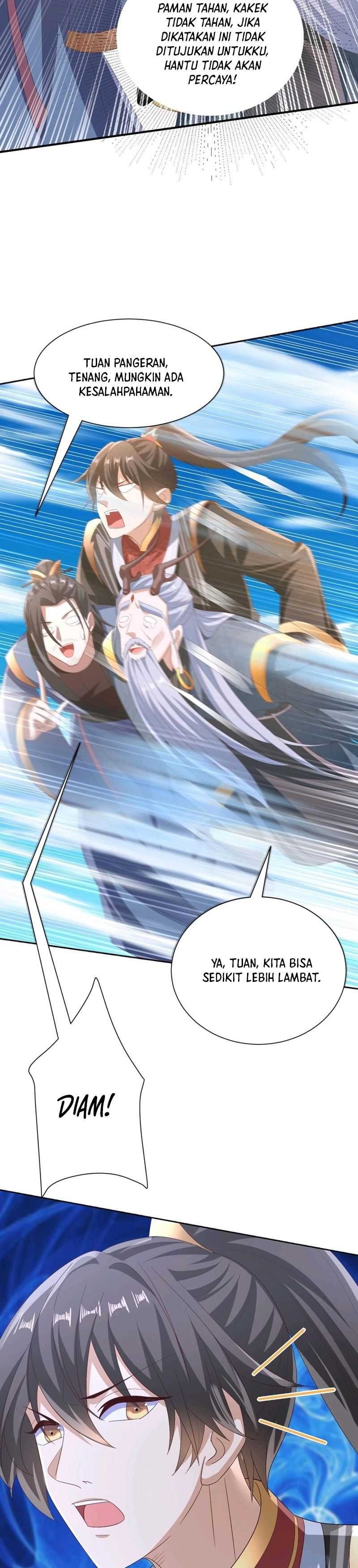 It’s Over! The Queen’s Soft Rice Husband is Actually Invincible Chapter 179 Bahasa Indonesia