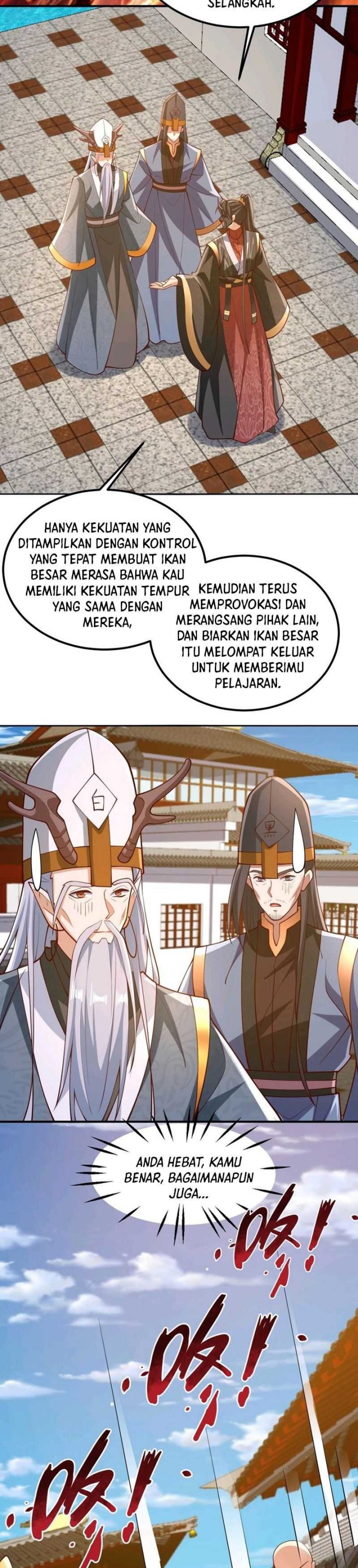 It’s Over! The Queen’s Soft Rice Husband is Actually Invincible Chapter 201 Bahasa Indonesia