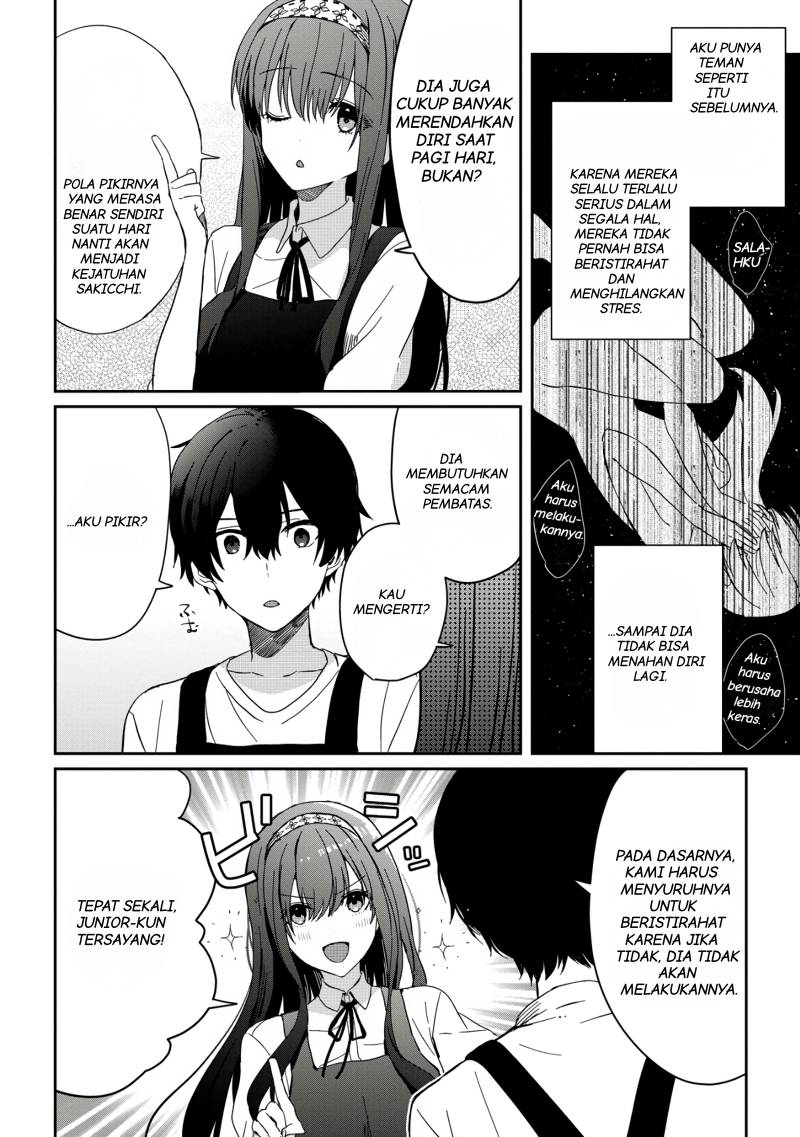 Gimai Seikatsu Chapter 13.2 Bahasa Indonesia