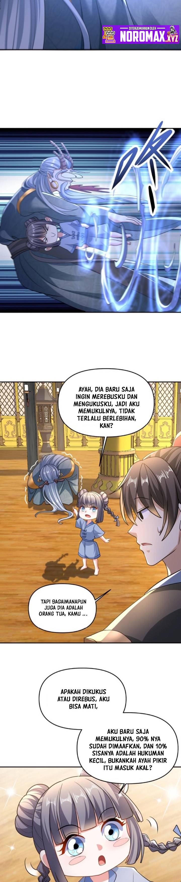 It’s Over! The Queen’s Soft Rice Husband is Actually Invincible Chapter 117 Bahasa Indonesia