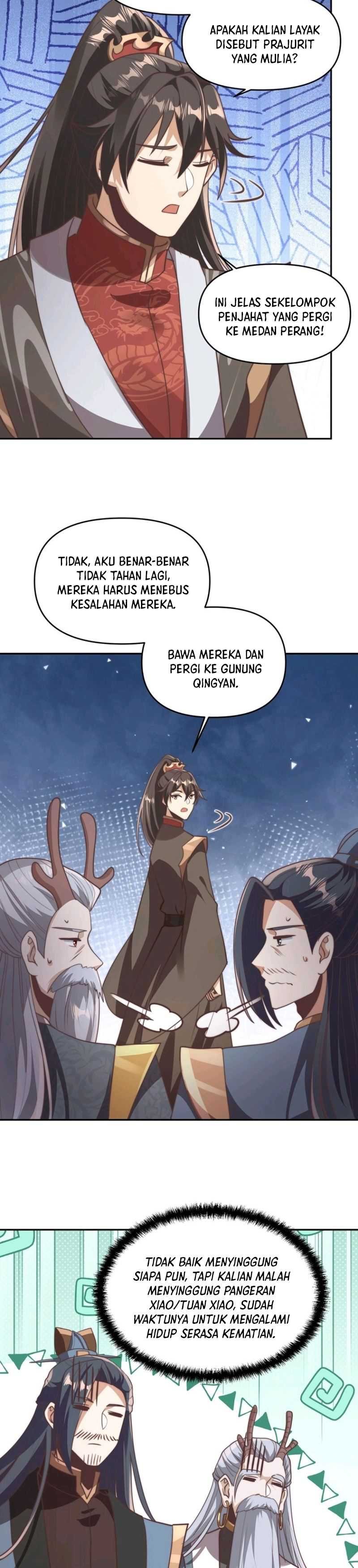It’s Over! The Queen’s Soft Rice Husband is Actually Invincible Chapter 184 Bahasa Indonesia