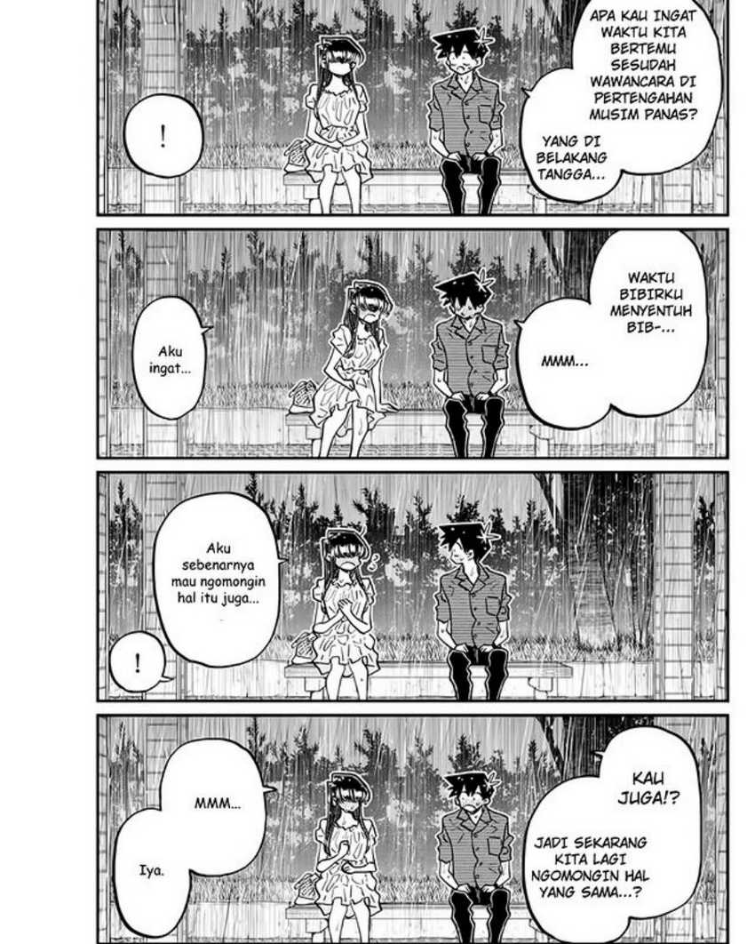 Komi san wa Komyushou Desu Chapter 412