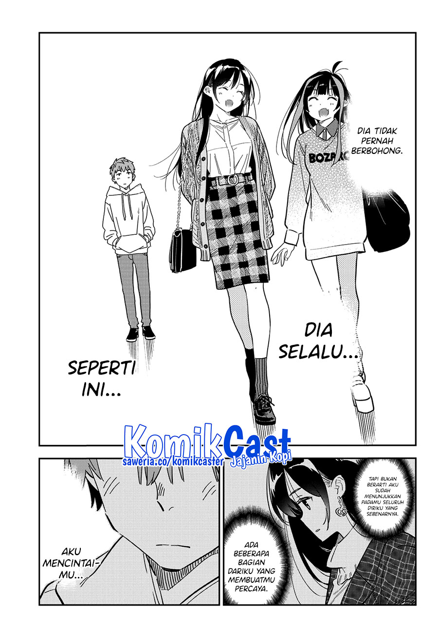 Kanojo, Okarishimasu Chapter 280 Bahasa Indonesia