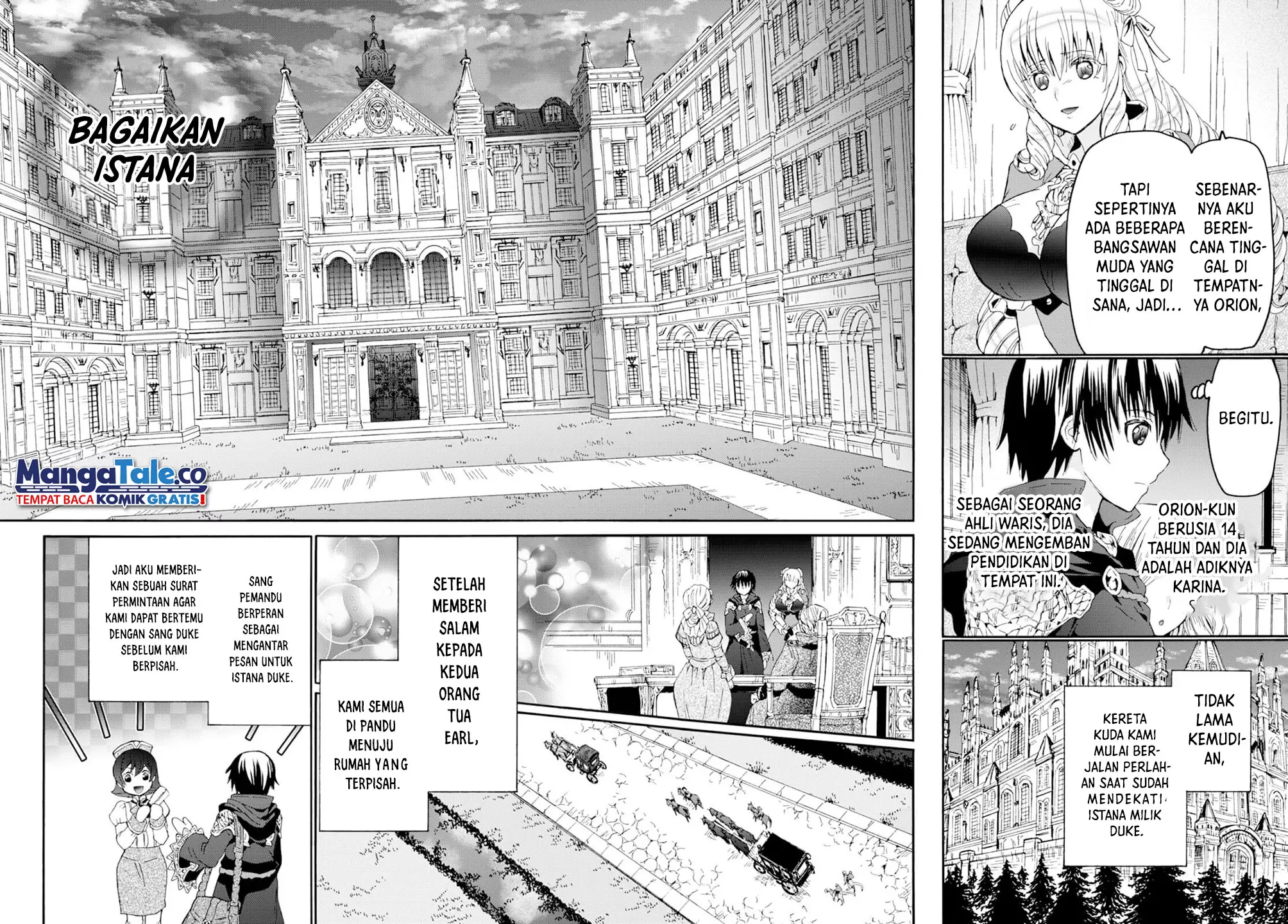 Death March kara Hajimaru Isekai Kyousoukyoku Chapter 96 Bahasa Indonesia