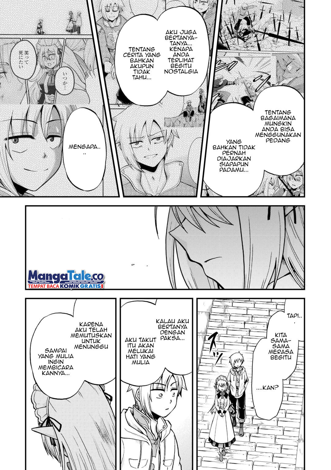 Zensei wa Ken Mikado. Konjou Kuzu Ouji Chapter 34 Bahasa Indonesia