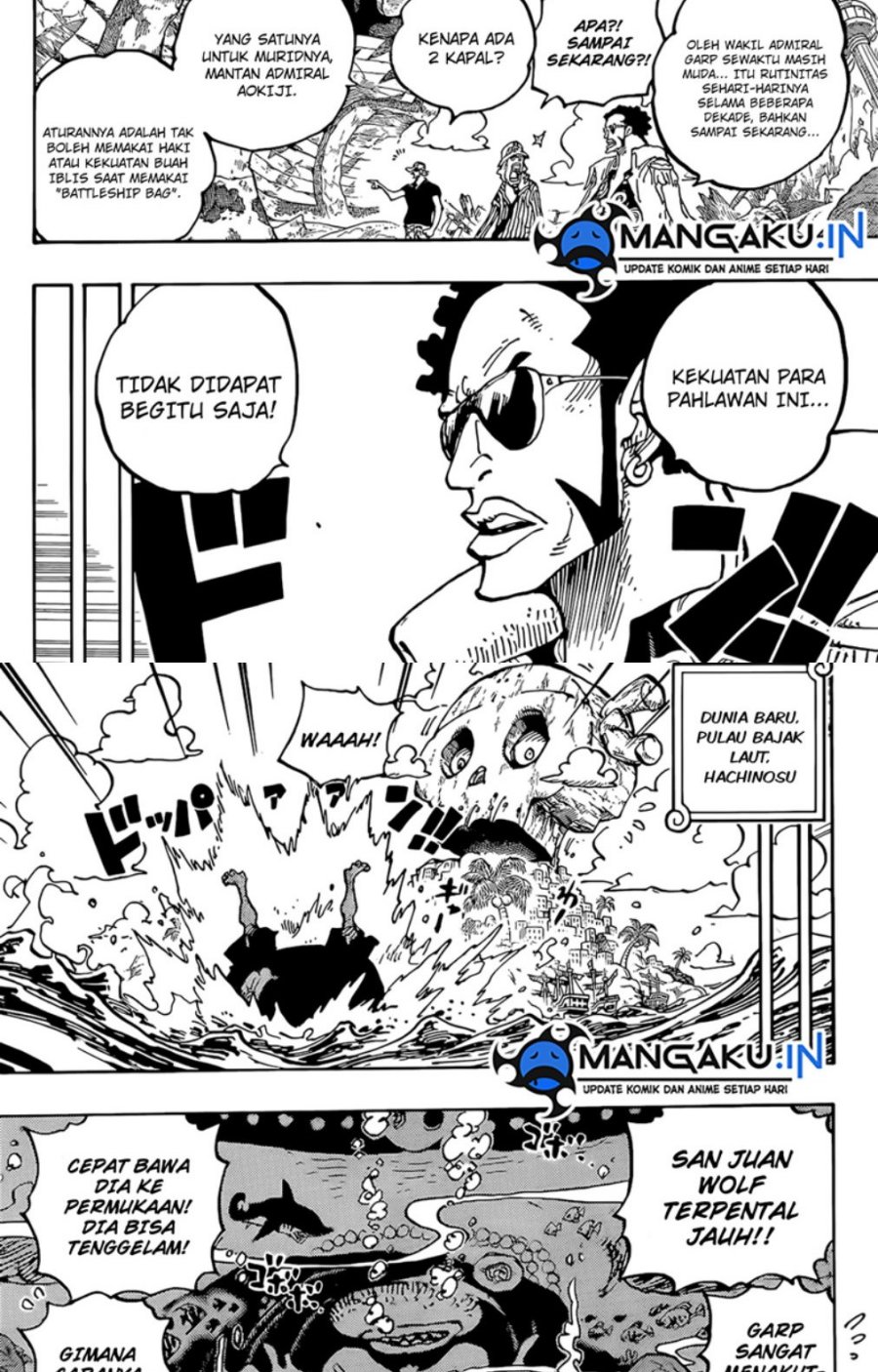 One Piece Chapter 1087 HQ Bahasa Indonesia