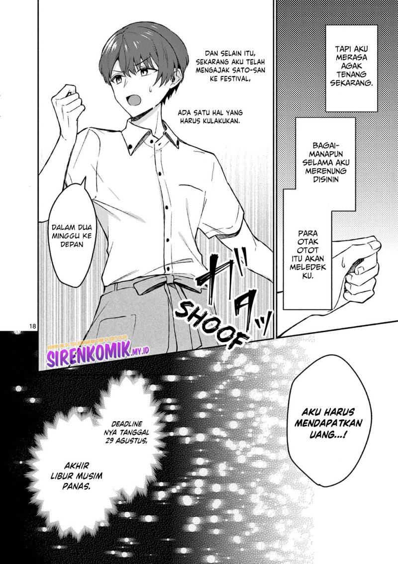 Shiotaiou no Sato-san ga Ore ni dake Amai Chapter 33 Bahasa Indonesia