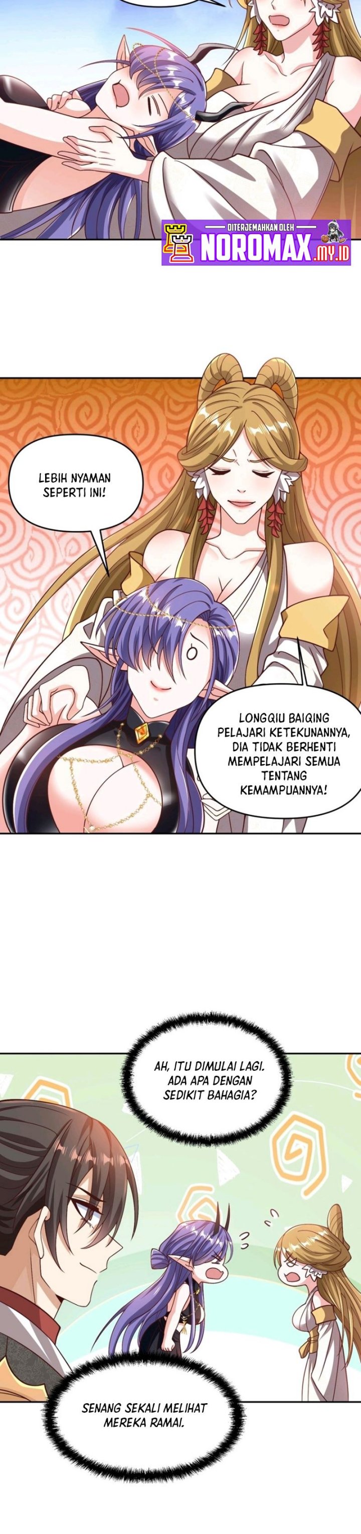 It’s Over! The Queen’s Soft Rice Husband is Actually Invincible Chapter 188 Bahasa Indonesia