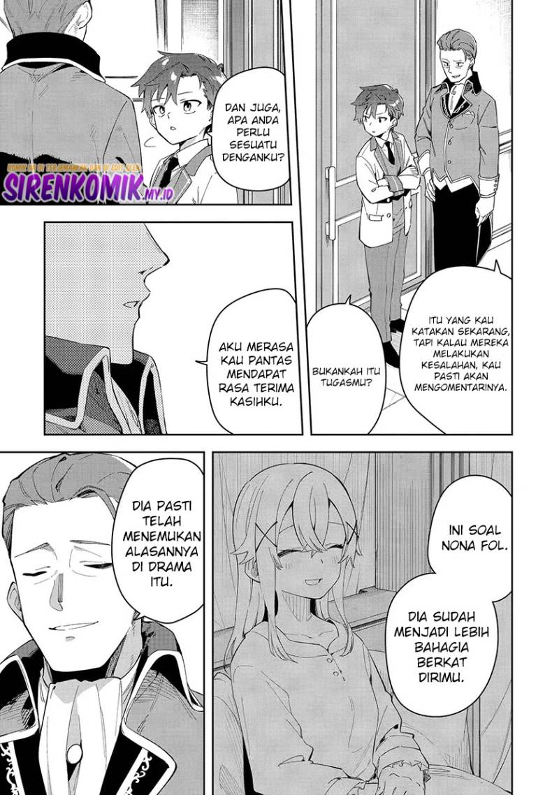 Akuyaku Reijou no Shitsuji-sama: Hametsu Flag wa Ore ga Tsubusasete itadakimasu Chapter 30 Bahasa Indonesia