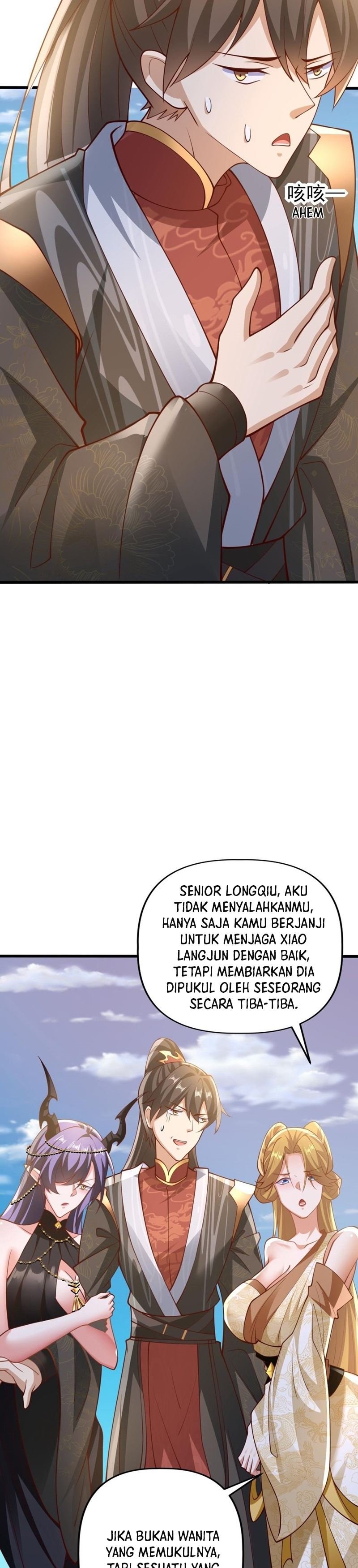 It’s Over! The Queen’s Soft Rice Husband is Actually Invincible Chapter 156 Bahasa Indonesia