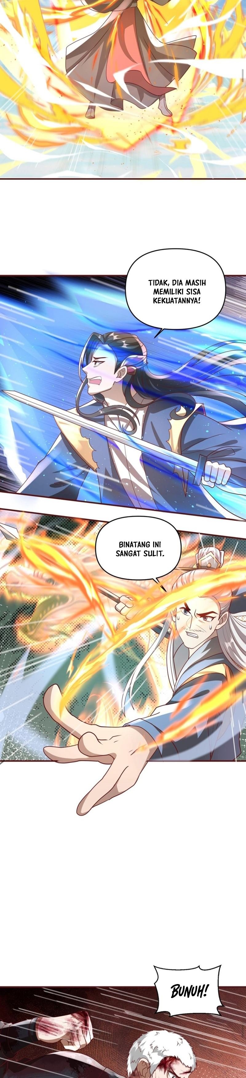 It’s Over! The Queen’s Soft Rice Husband is Actually Invincible Chapter 131 Bahasa Indonesia
