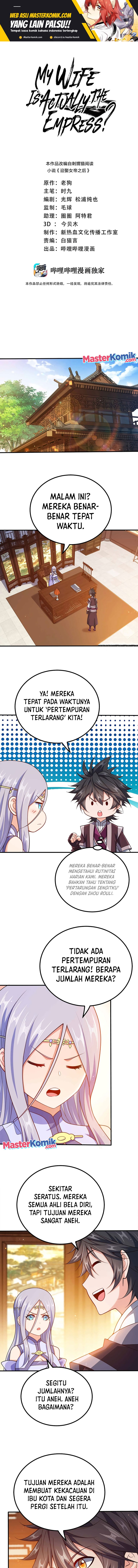 My Lady Is Actually the Empress? Chapter 121 Bahasa Indonesia