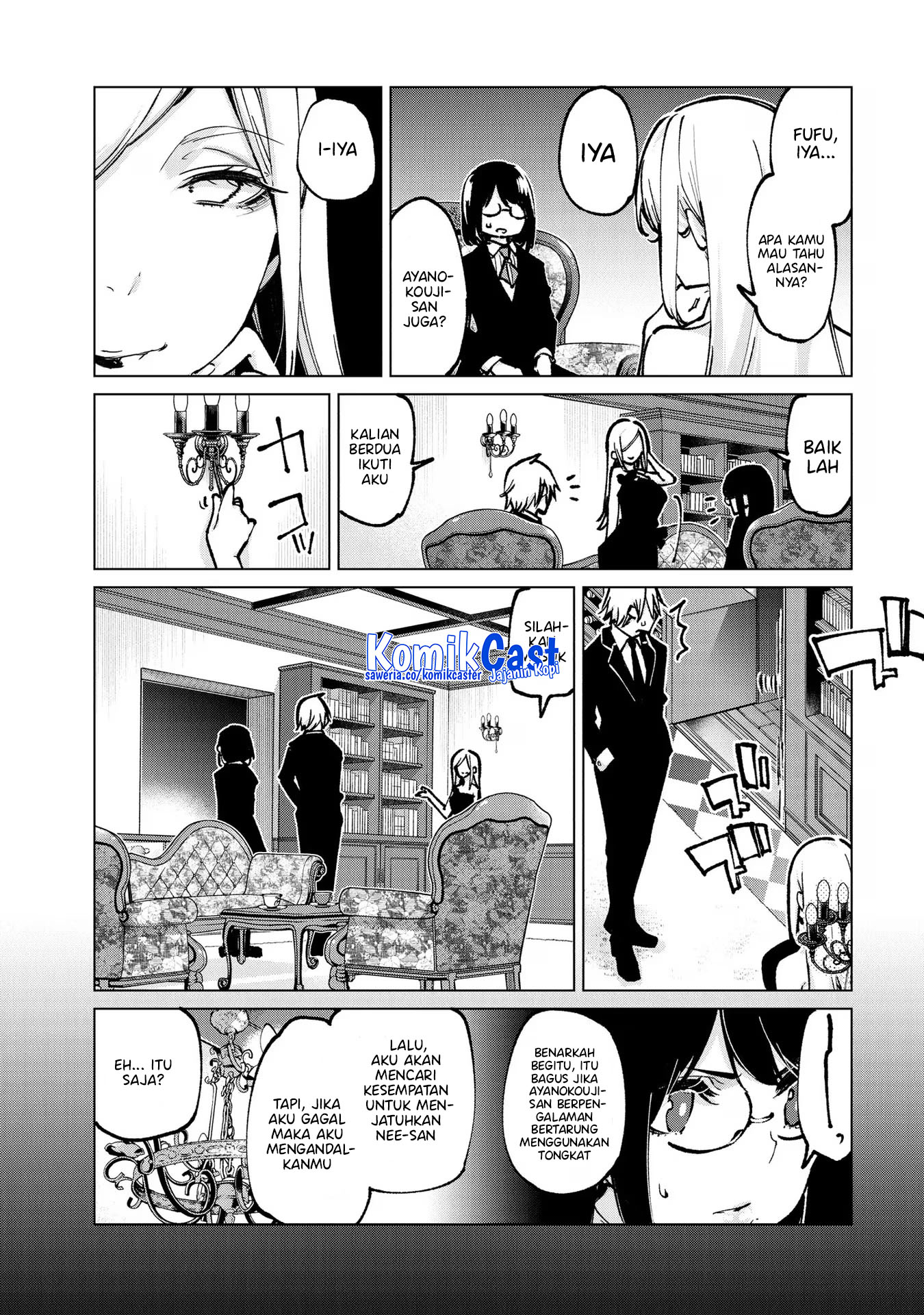 Oroka na Tenshi wa Akuma to Odoru Chapter 67 Bahasa Indonesia