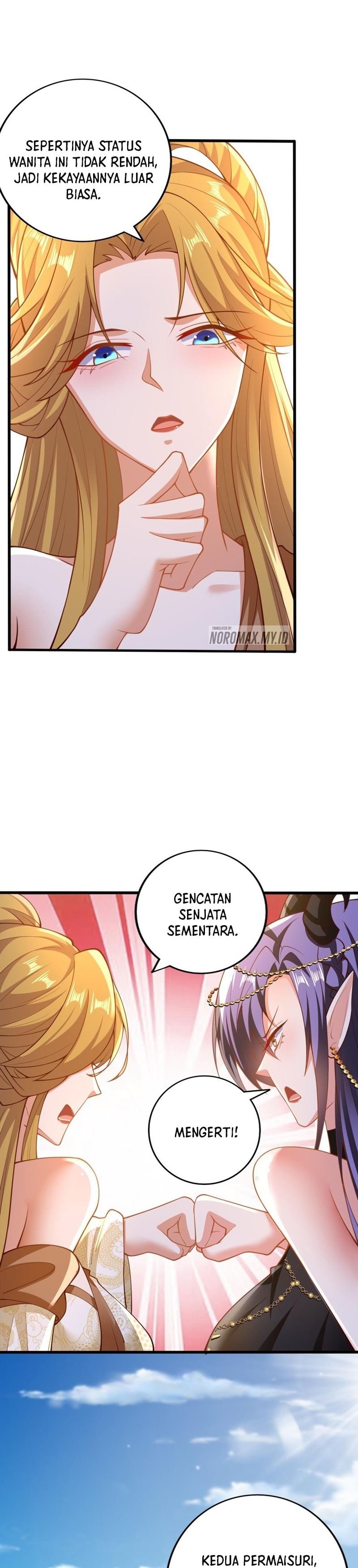 It’s Over! The Queen’s Soft Rice Husband is Actually Invincible Chapter 156 Bahasa Indonesia