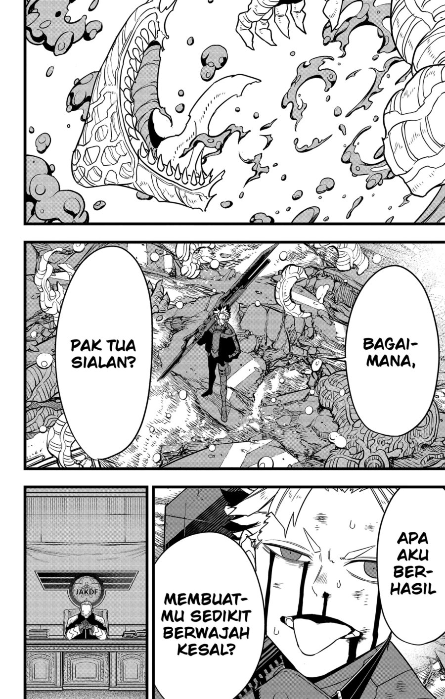 8Kaijuu Chapter 88 Bahasa Indonesia