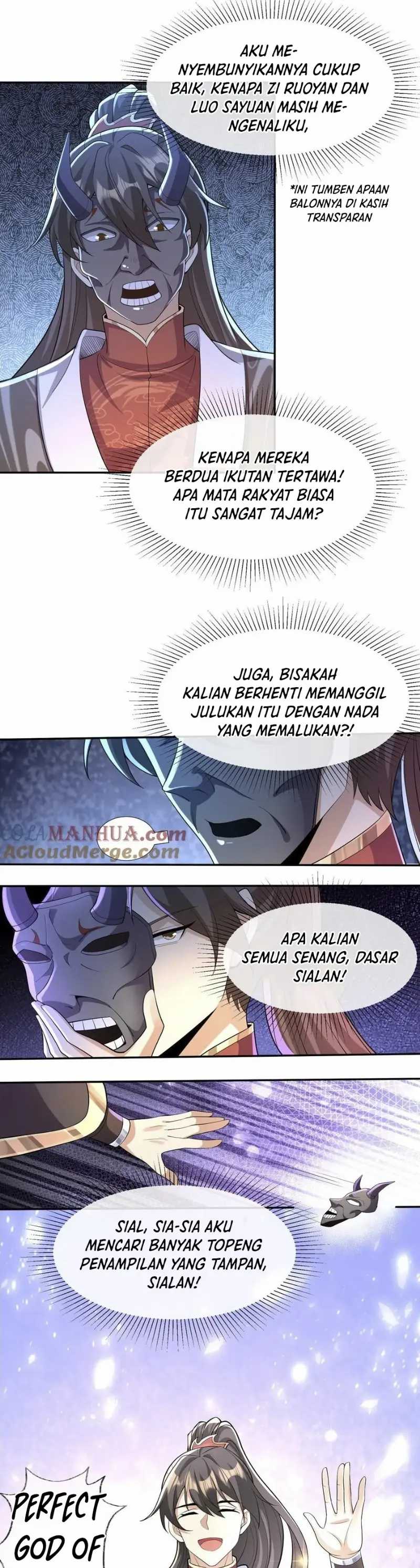 It’s Over! The Queen’s Soft Rice Husband is Actually Invincible Chapter 127 Bahasa Indonesia