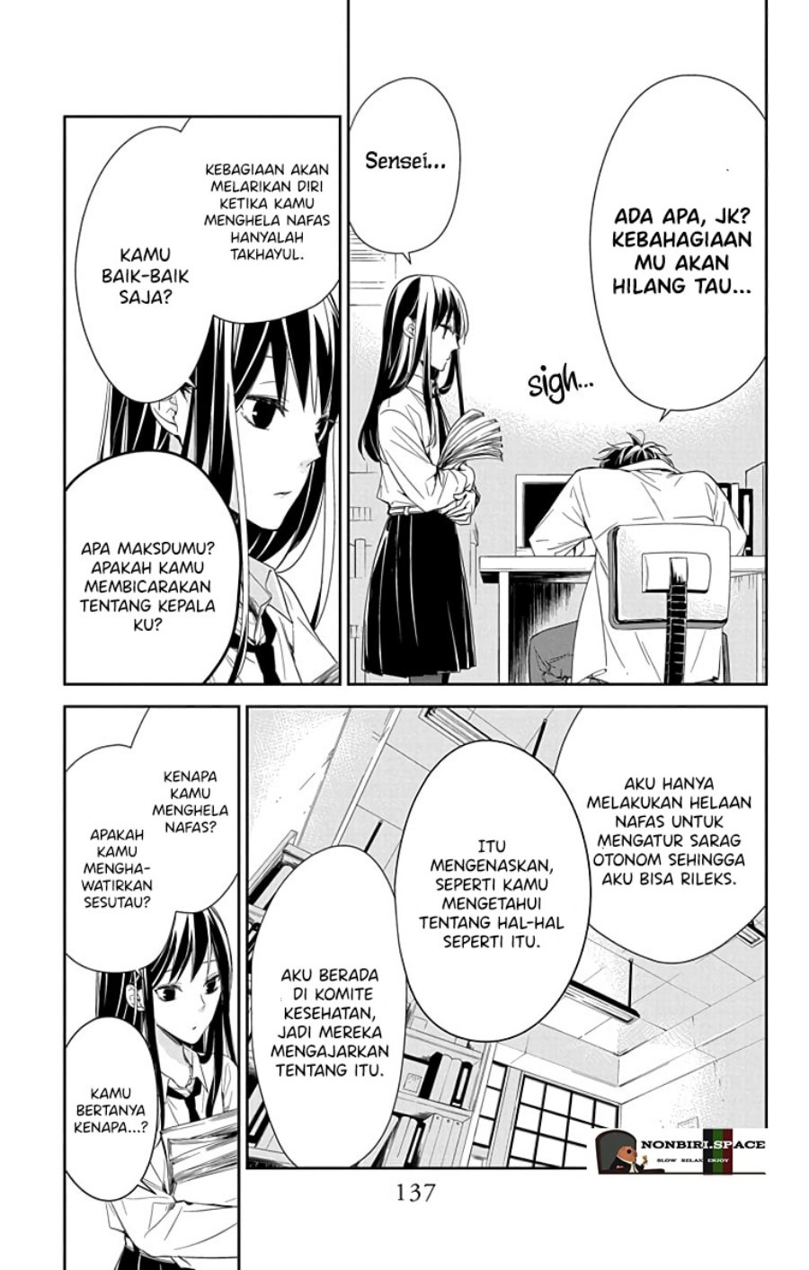 Tsuiraku JK to Haijin Kyoushi Chapter 20 Bahasa Indonesia