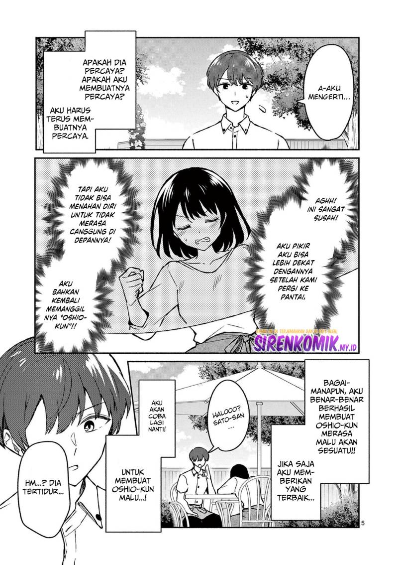 Shiotaiou no Sato-san ga Ore ni dake Amai Chapter 33 Bahasa Indonesia