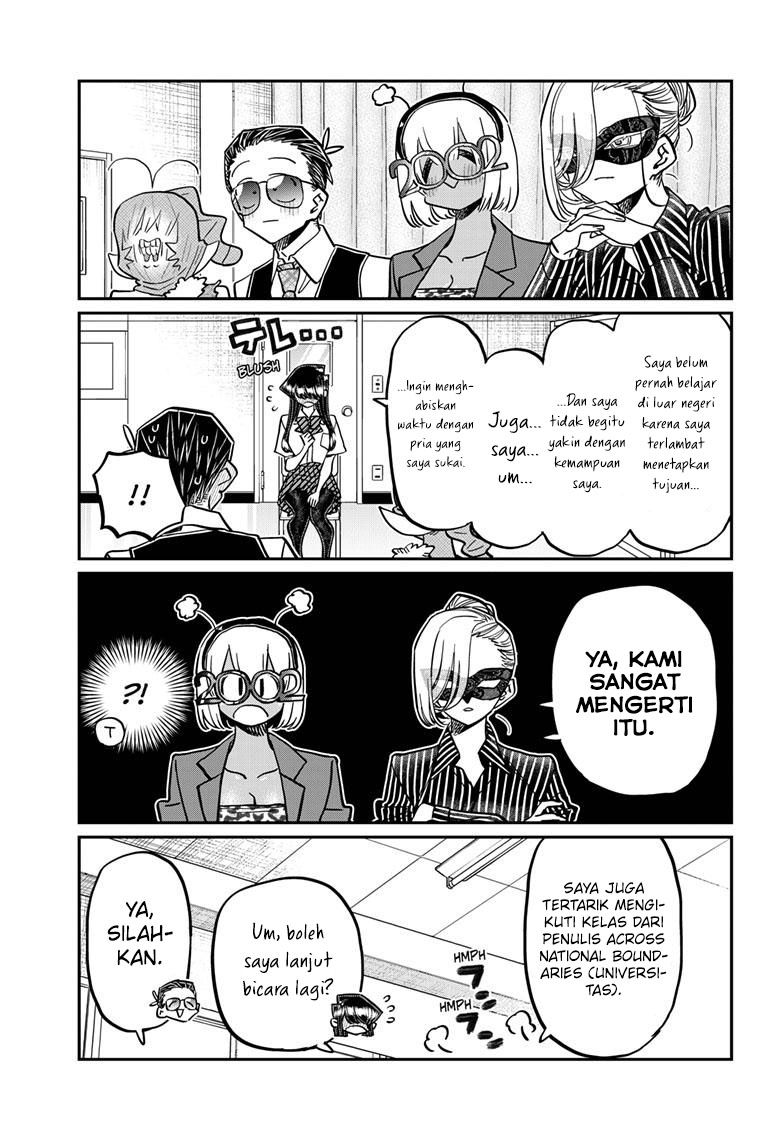 Komi-san wa Komyushou Desu. Chapter 407 Bahasa Indonesia