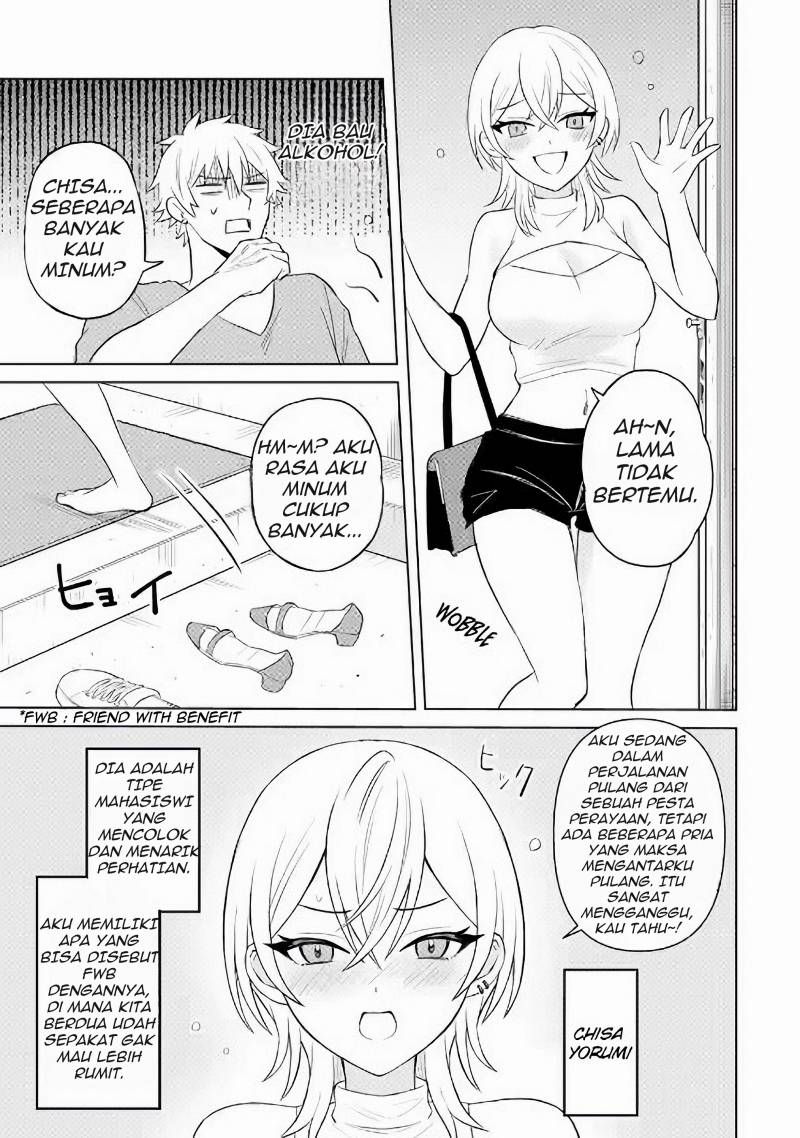 Netorare Manga no Kuzu Otoko ni Tensei Shitaa Hazu ga Heroine ga Yottekuru Ken Chapter 03 Bahasa Indonesia