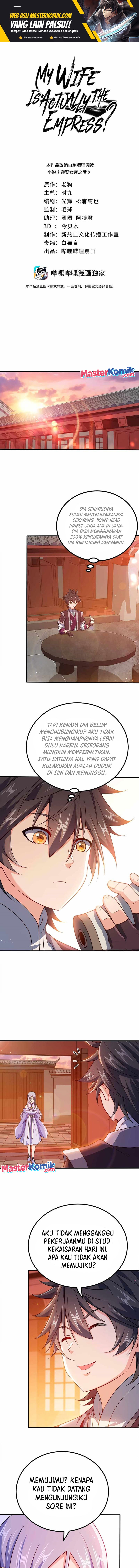 My Lady Is Actually the Empress? Chapter 119 Bahasa Indonesia