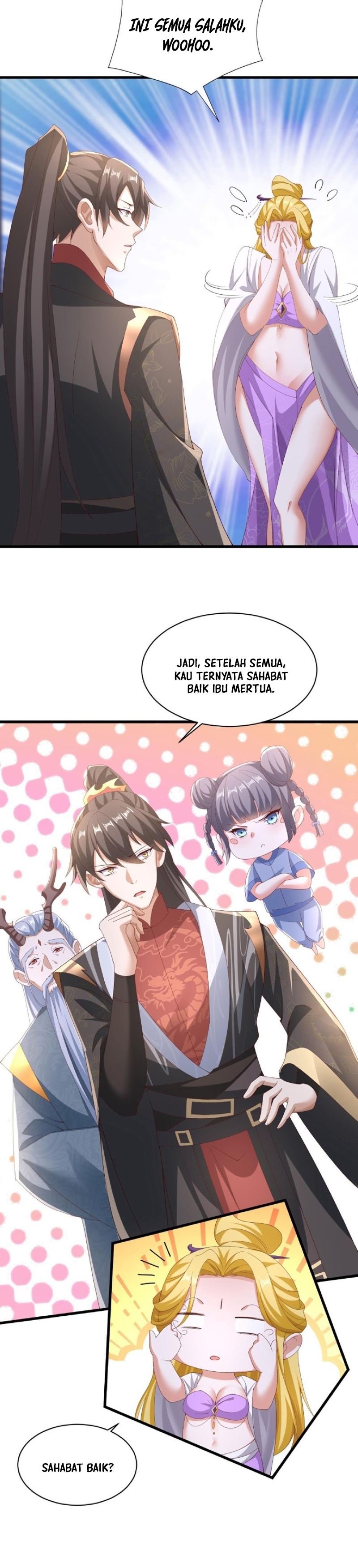 It’s Over! The Queen’s Soft Rice Husband is Actually Invincible Chapter 137 Bahasa Indonesia