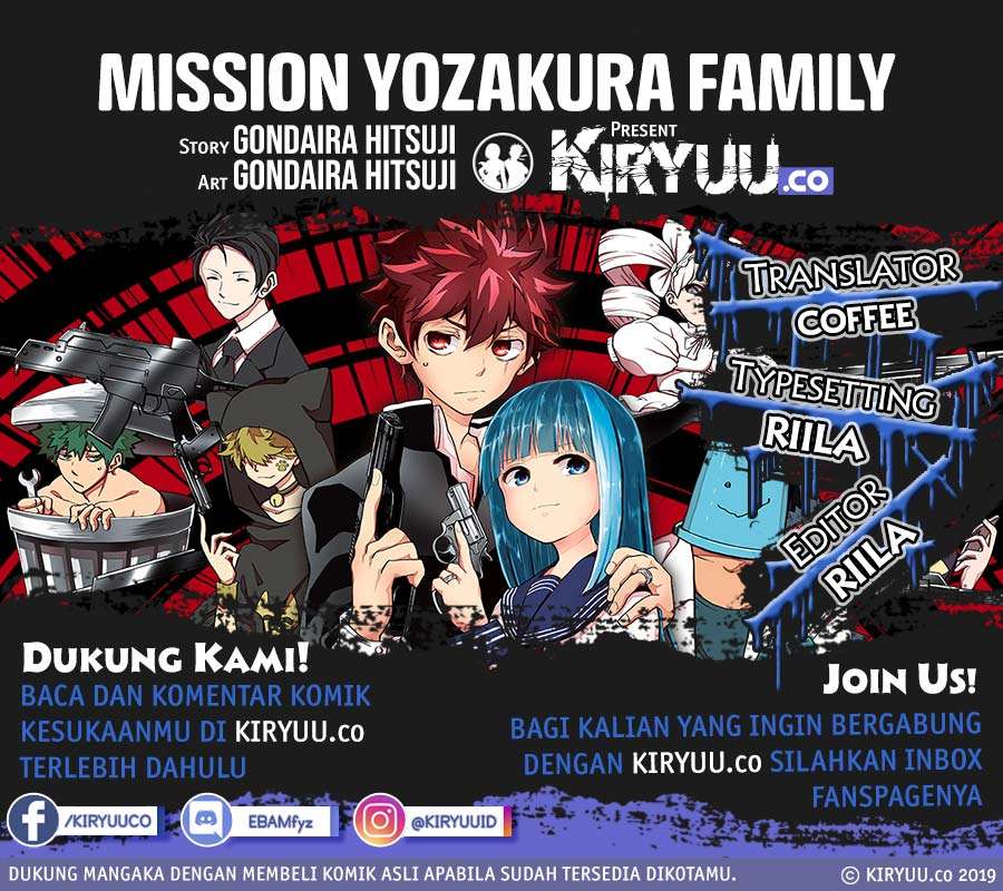 Mission: Yozakura Family Chapter 12 Bahasa Indonesia