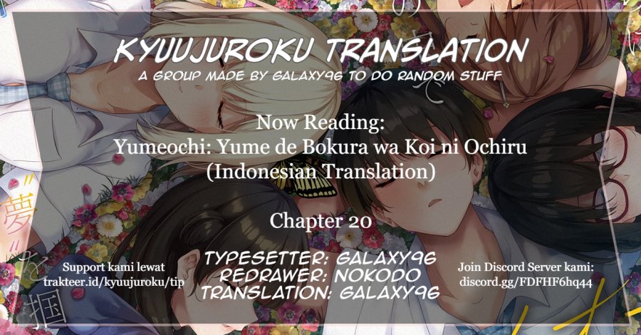 Yumeochi: Dreaming of Falling For You Chapter 20 Bahasa Indonesia