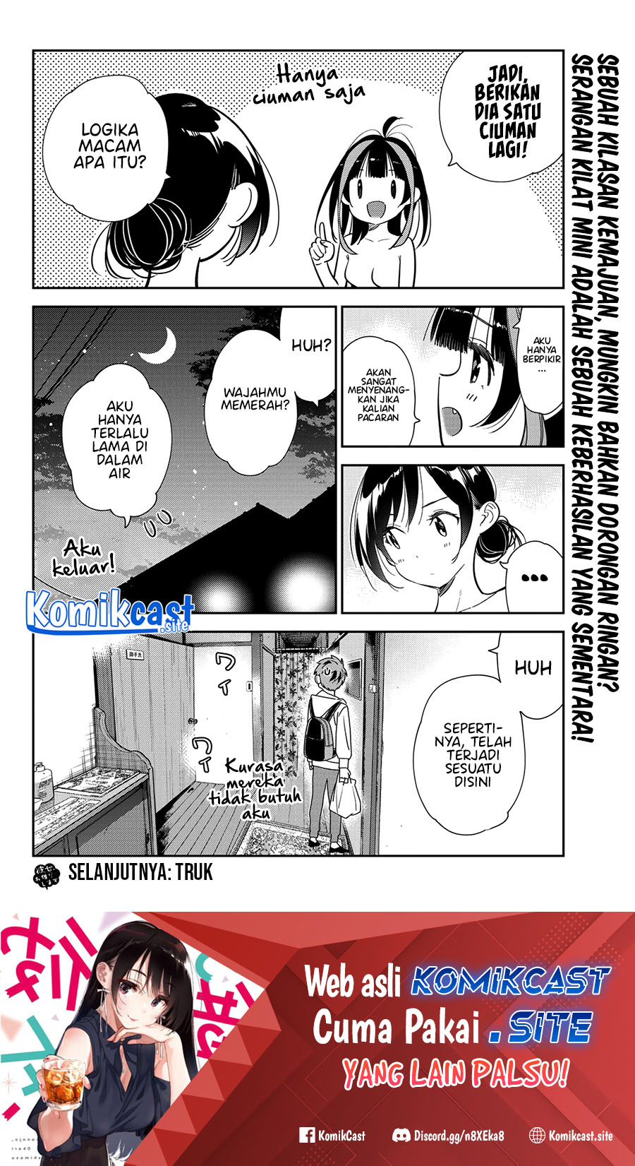 Kanojo, Okarishimasu Chapter 273 Bahasa Indonesia