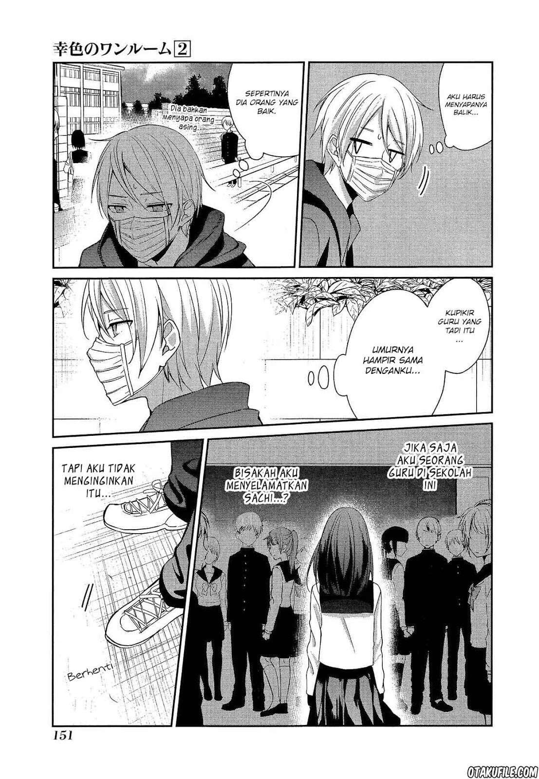 Sachi-iro no One Room Chapter 12 Bahasa Indonesia