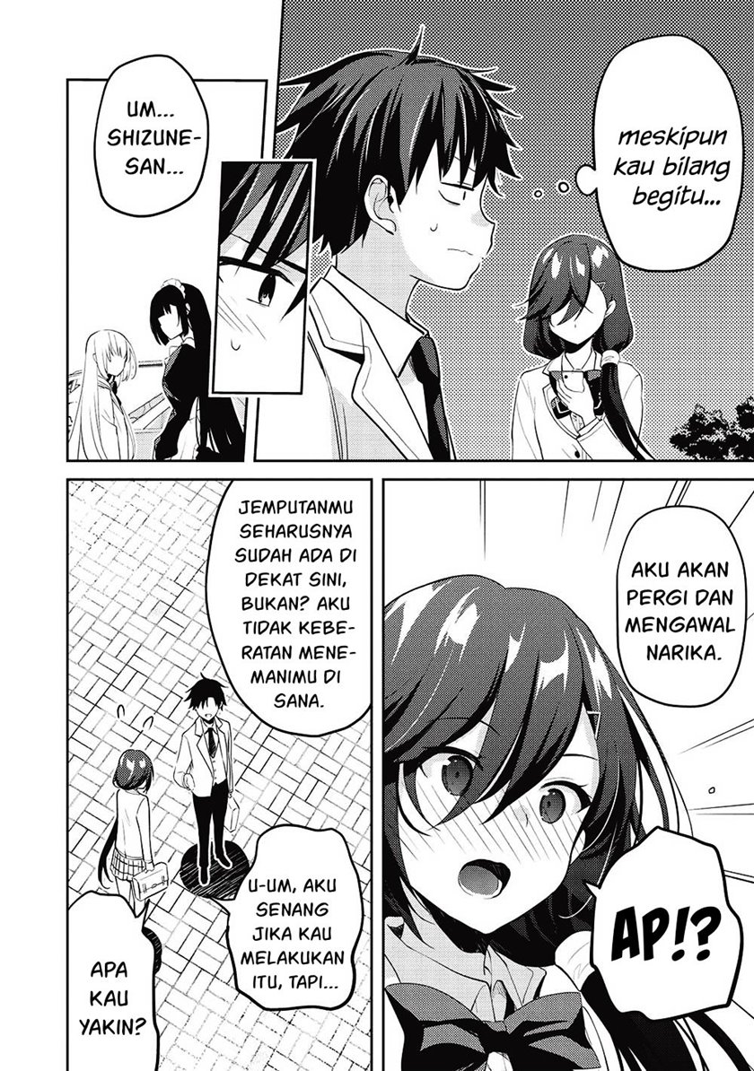 Saijo no Osewa ~Takane no Hana Darakena Meimon Kou de, Gakuin Ichi no Ojou-sama (Seikatsu Noryoku Kaimu) o Kagenagara Osewa suru Koto ni Narimashita~ Chapter 11 Bahasa Indonesia