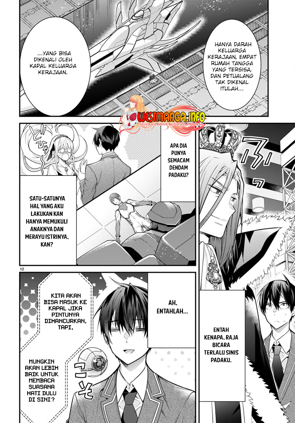 Otome Game Sekai wa Mob ni Kibishii Sekai Desu Chapter 54 Bahasa Indonesia