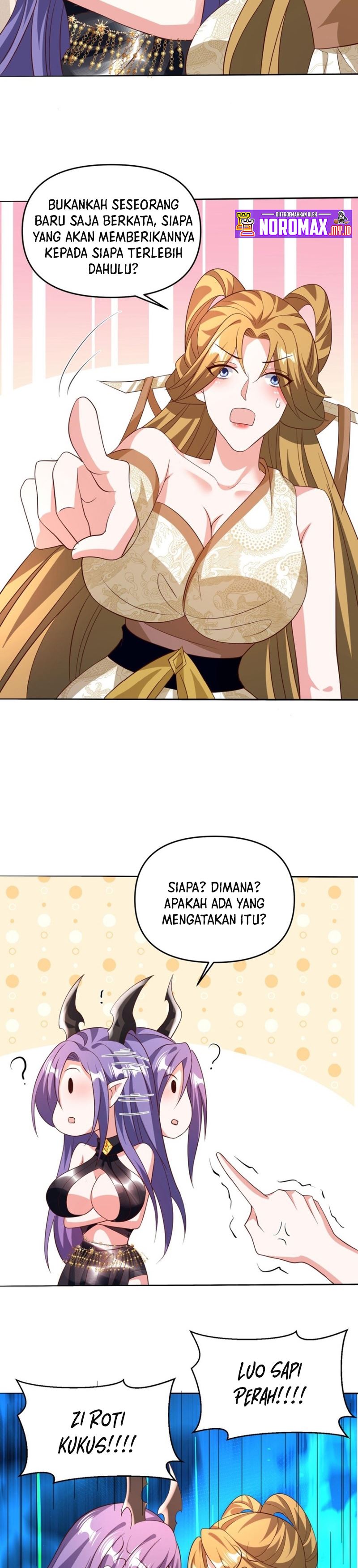 It’s Over! The Queen’s Soft Rice Husband is Actually Invincible Chapter 150 Bahasa Indonesia