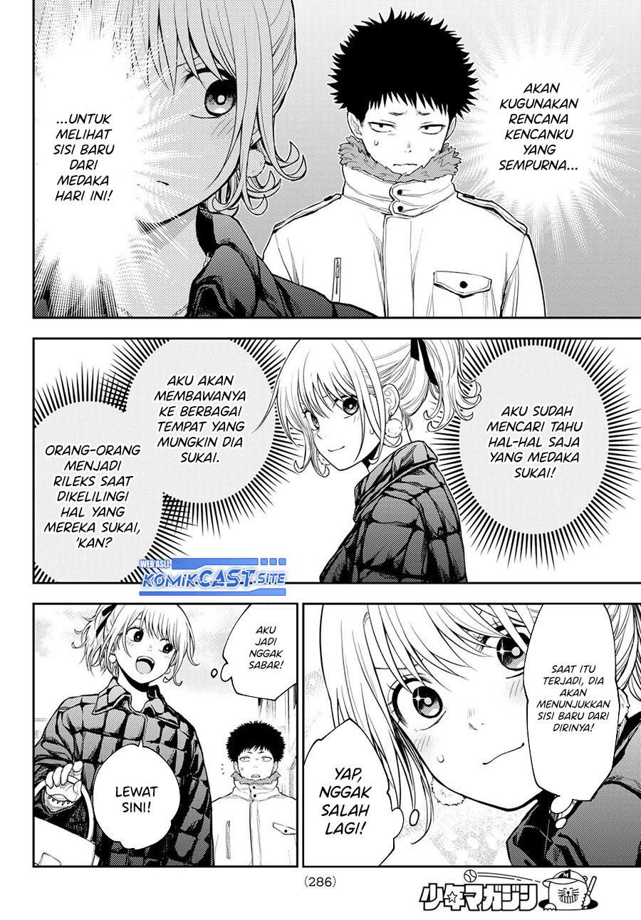 Kuroiwa Medaka ni Watashi no Kawaii ga Tsuujinai Chapter 90 Bahasa Indonesia